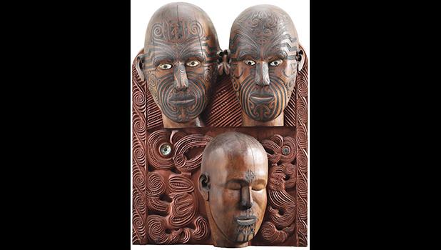 Tā Moko panel, 1896-99. (PHOTO: The Museum of New Zealand Te Papa Tongarewa)