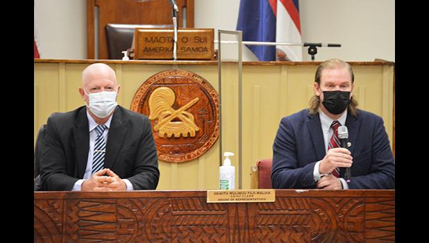 Nate Clayville (left) and Timothy Jones