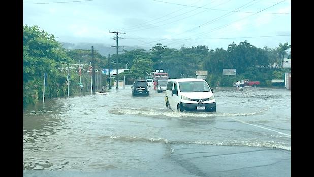 flooding in Samoa