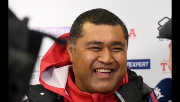 Rugby World Cup winner and Tonga coach Toutai Kefu 