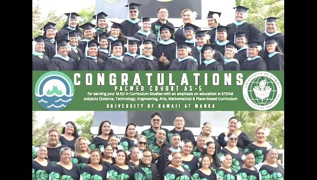 This momentous occasion celebrated the achievements of 53 local UH students who attended the ceremony, after successfully completing the rigorous place-based STEAM integrated curriculum UH graduates