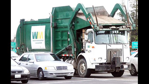 Waste Management truck