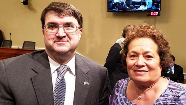 Congresswoman Amata with VA Secretary Wilkie