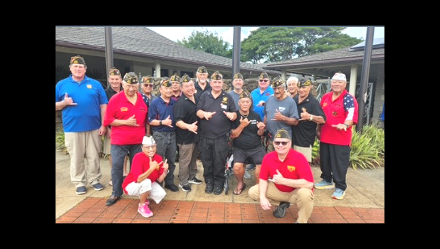 During the Staff Visit, VFW Department of Hawaii Commander Ben Fuata was able to install the FY25-26 Officers for Post 3391. The Post also welcomed 7 new Life Members during the visit. VFW members