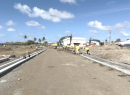 work on airport parking expansion