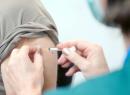 Man getting a vaccination
