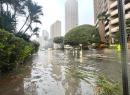 Honolulu flood waters