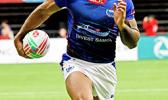 David Afamasaga scored Manu Samoa’s third try vs. Canada