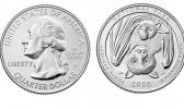 Heads and tails of the new National Park of American Samoa quarter