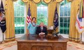 “The President recognized and honored Fa’a Samoa, the Samoan way of life, by taking this action on the historic 125th Flag Day just a few weeks ago and helped all Americans during these critical times of food and other resource needs to protect our whole country," Uifa’atali Amata said. Amata with Trump