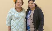 Congresswoman Amata with Marcella Fitisone