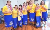 New and existing members of the Phi Theta Kappa 