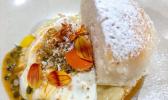 A desert creation by Chef Selau Mailata