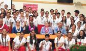Participants in the 9th Annual Close Up Youth Summit in American Samoa.