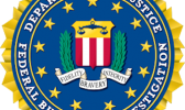 The FBI evidence collection team arrived at his house about 8 a.m., an FBI Public Information Officer would only say that they were conducting “court approved activities.” FBI logo