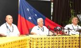 Fiame Naomi Mataafa and cabinet members