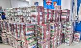 About 1.1 tonnes of methamphetamine