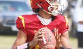 Tafuna Warriors quarterback Oakland Salave’a