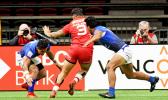 Canadian Samoan, Mike Fuailefau scores Canada’s first try 