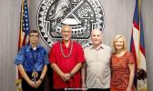 Governor and diabetes team