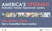Hire a veteran
