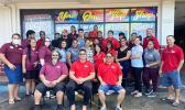 IBC and Le Fofo Spa staff