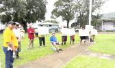 A peaceful protest