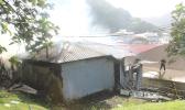 A fire gutted the facility located behind the main Police Headquarters 