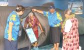 Lt. Gov. Pulumataala Ae Ae Jr at “Meet Fetulagi” exhibit