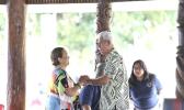 Lt. Gov. Pulumataala Ae Ae Jr with Kitty Simonds