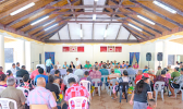 A neeting between people of Safata and government representatives