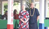 Governor Pulaali’i Nikolao Pula and First Lady