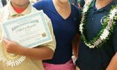 Pacific Horizons took home third place overall for the Territorial Math Competition. Michelle Lo came in third place for the 9th grade division while her brother Kevin placed second for the Grade 8 Division. [photo: Blue Chen-Fruean]
