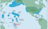 Map of undersea nodules locations Polymetallic nodules map