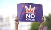 No Kings sign