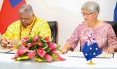 Samoa PM and  Australia’s Minister of Foreign Affairs