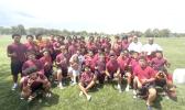 The Tafuna High School football team