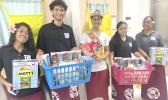 he Class Officers and Ms. Tafuna visited the Pediatric Ward at LBJ Hospital