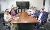 US delegation during their meeting with Cook Islands